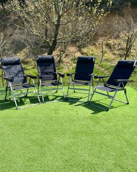 erkamp-outdoor-4'lü Katlanır Lux Sandalye Seti