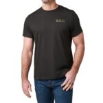 5.11 BREW GROUND SS TEE KISA KOL SIYAH T-SHIRT - Görsel 2