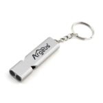 erkamp-outdoor-Argeus Anahtarlıklı Alüminyum Acil Durum Düdüğü Gümüş