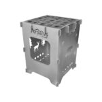 erkamp-outdoor-Argeus Ateş Kutusu Krom 25*25*35 cm (ARG-002)