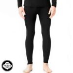 Argeus HeatPro Unisex Siyah Termal Alt İçlik Tayt - Görsel 2