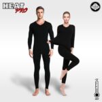 erkamp-outdoor-Argeus HeatPro Unisex Siyah Termal İçlik Takım