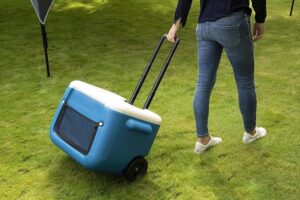 Coleman Poly-Lite Wheeled Mesh 50 QT Tekerlekli Soğutucu Buzluk 47.3 Lt - Görsel 3