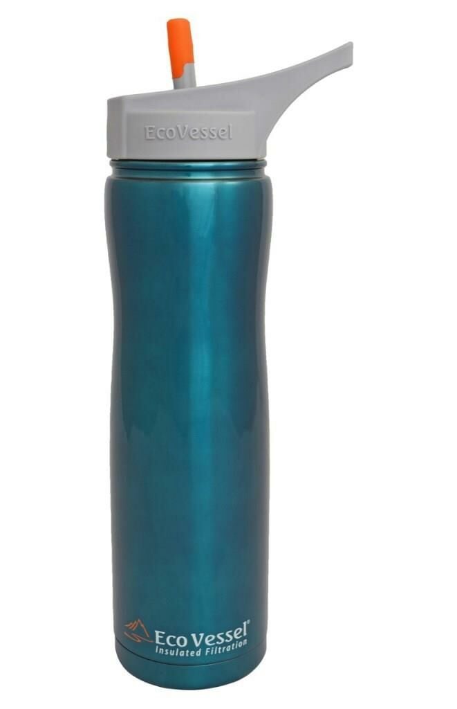 erkamp-outdoor-Eco Vessel Aqua Vessel Insulated Filtre Bottle Termos 0.70 Litre-MAVİ erkamp-outdoor-Eco Vessel Aqua Vessel Insulated Filtre Bottle Termos 0.70 Litre-MAVİ