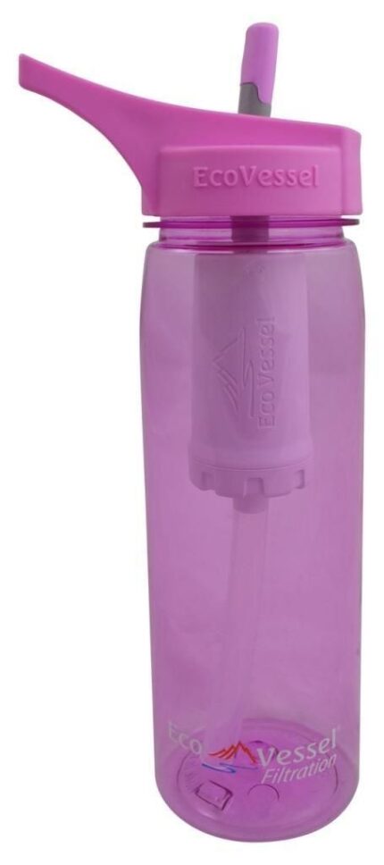 erkamp-outdoor-Eco Vessel Aqua Vessel Ultra Filtre Tritan Termos 0.75 Litre-PEMBE
