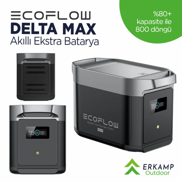 erkamp-outdoor-Ecoflow | Delta Max Akıllı Ekstra Batarya ( Extra Güç )