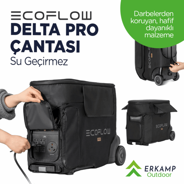 erkamp-outdoor-Ecoflow | Delta Pro Taşıma Çantası ( Su Geçirmez )