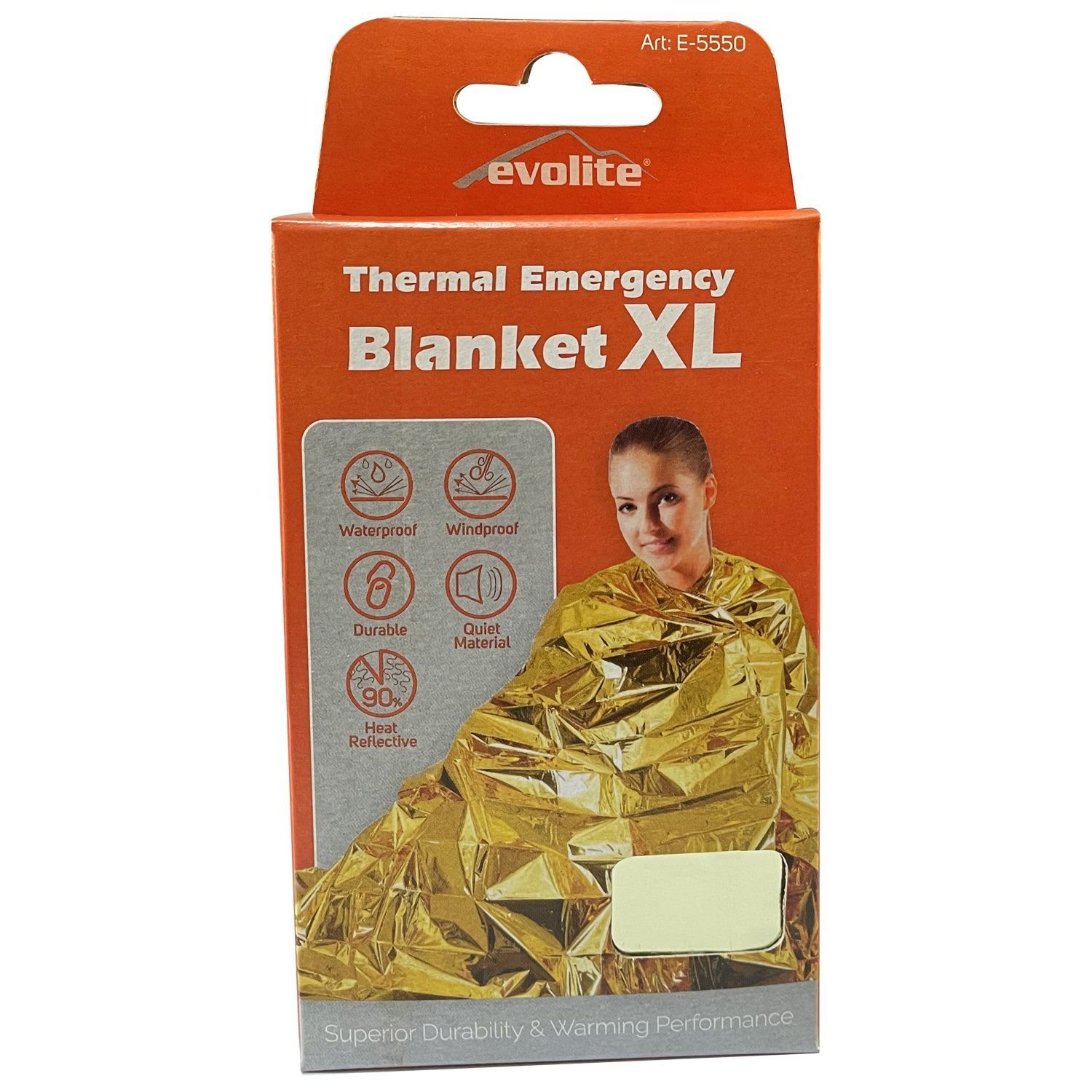 erkamp-outdoor-Evolite Acil Durum Termal Battaniye XL - 160x210 cm. erkamp-outdoor-Evolite Acil Durum Termal Battaniye XL - 160x210 cm.