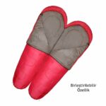 Evolite Alfa Pro Uyku Tulumu 0ºC - Kırmızı - Görsel 6