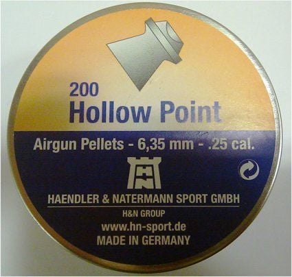 erkamp-outdoor-H&N HOLLOW POINT 6.35  CAL HAVALI SAÇMA