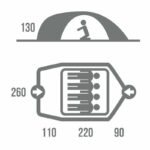 Husky Baron 4 Kişilik Çadır - Yeşil - Görsel 8