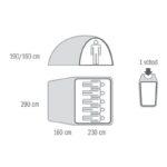 Husky Bigless 5 Kişilik Çadır - Görsel 8