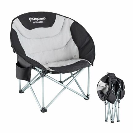 erkamp-outdoor-KINGCAMP MOONGAZER SANDALYE (BLACK/GREY)