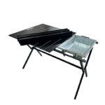 erkamp-outdoor-Katlanir Kamp Masası - Sekoutdoor Ramses Grill - Black (Mangallı)