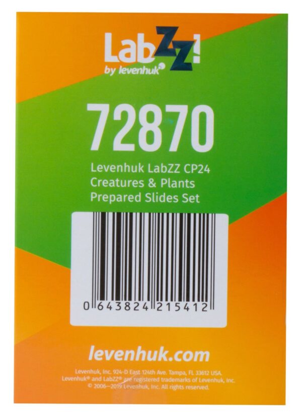 erkamp-outdoor-Levenhuk LabZZ CP24 Canlılar ve Bitkiler Hazırlanmış Slayt Seti