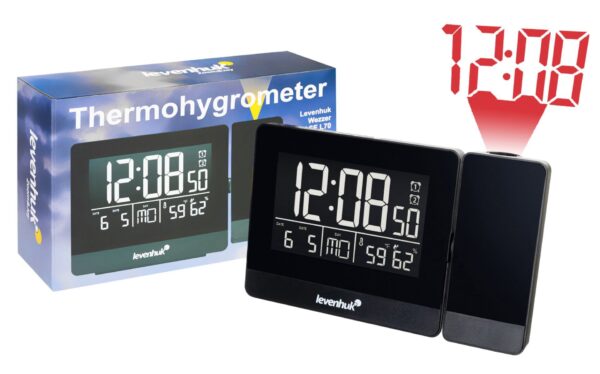 erkamp-outdoor-Levenhuk Wezzer BASE L70 projektör ve saatli termometre