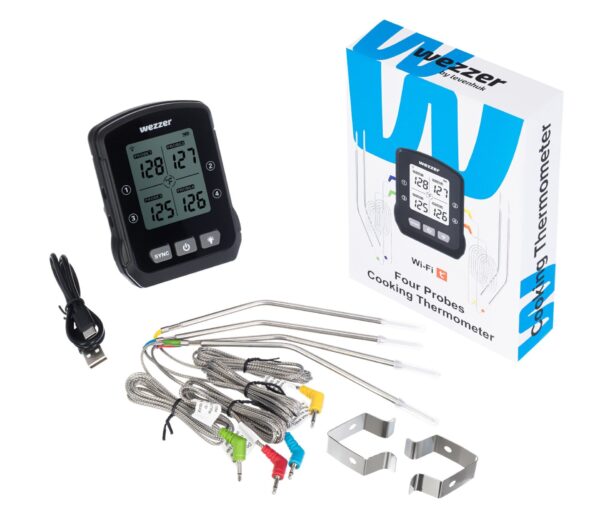 erkamp-outdoor-Levenhuk Wezzer Cook MT90 Pişirme Termometresi