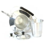 erkamp-outdoor-Madfox Çift Taraflı Alüminyum Çaydanlık N°22 Süzgeçli Demlik