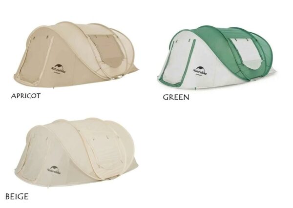 erkamp-outdoor-Naturehike 3-4 Kişilik Pop-Up Otomatik Kurulum Kamp Çadırı