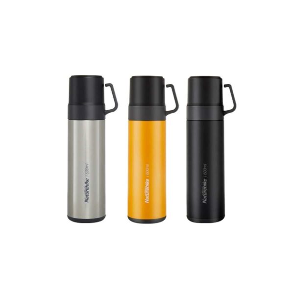 erkamp-outdoor-Naturehike 3IN1 Vacuum Paslanmaz Çelik Termos 600 ML