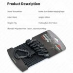 Naturehike Çok Fonksiyonlu Kancalı Ayarlanabilir Asma İpi 4.3 mt - Görsel 2