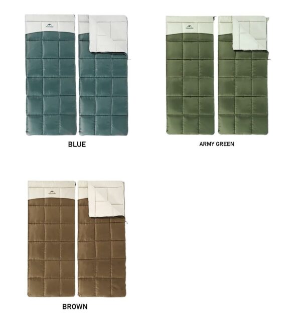 erkamp-outdoor-Naturehike LT250 Zarf Tarzı Pamuklu Uyku Tulumu -11°C