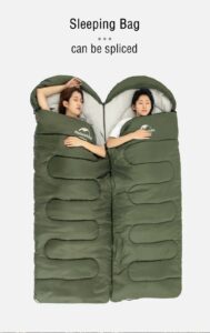 Naturehike Y150L Kapüşonlu Pamuklu Uyku Tulumu -6°C - Görsel 4