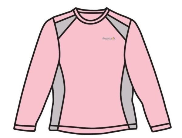 erkamp-outdoor-Regatta Base T-Shirt Kadın Üst İçlik-PEMBE