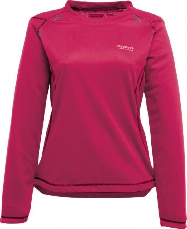 erkamp-outdoor-Regatta Base T-Shirt  L/S Kadın Uzun Kollu Üst İçlik-PEMBE