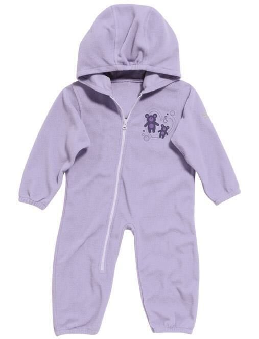 erkamp-outdoor-Regatta Fluffy Puddle Çocuk Tulumu-LİLA