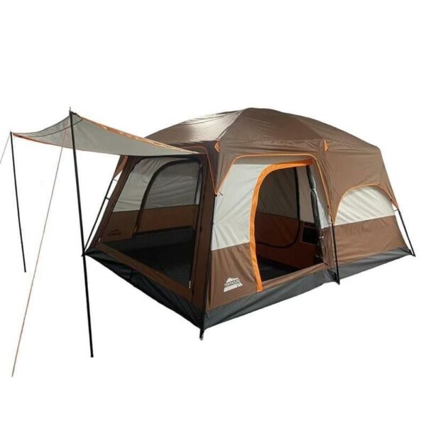 erkamp-outdoor-Tenthouse Marvel 8 Kişilik Çadır 420*300*220cm [Kahverengi]